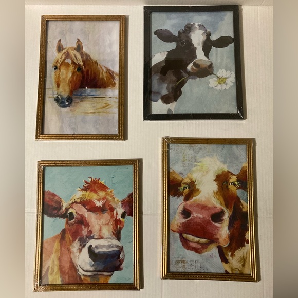 Farm house animal frame art bundle